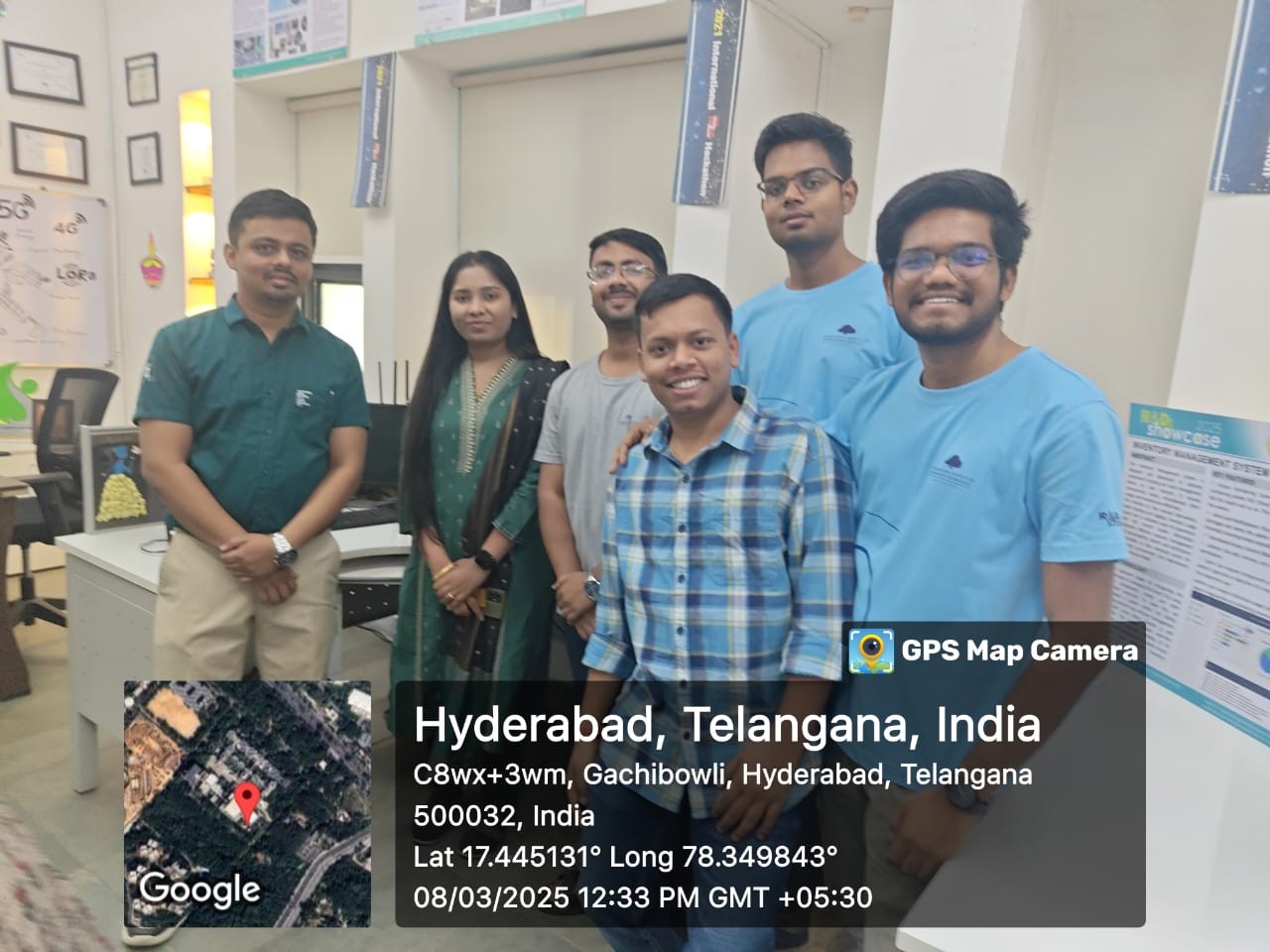 IIoT Faculty Visit to IIIT Hyderabad's R&D Showcase